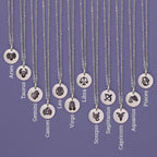 ImpressArt Geometric Zodiac Signature Design Stamps, 6mm