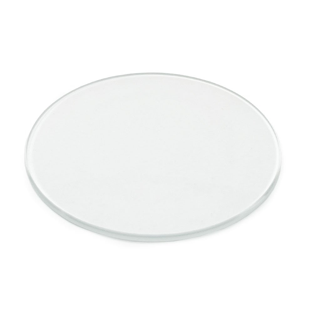 Round & Domed Watch Glass (Flat Bottomed) 2.0 mm Thick, 29.0 - 43.5mm