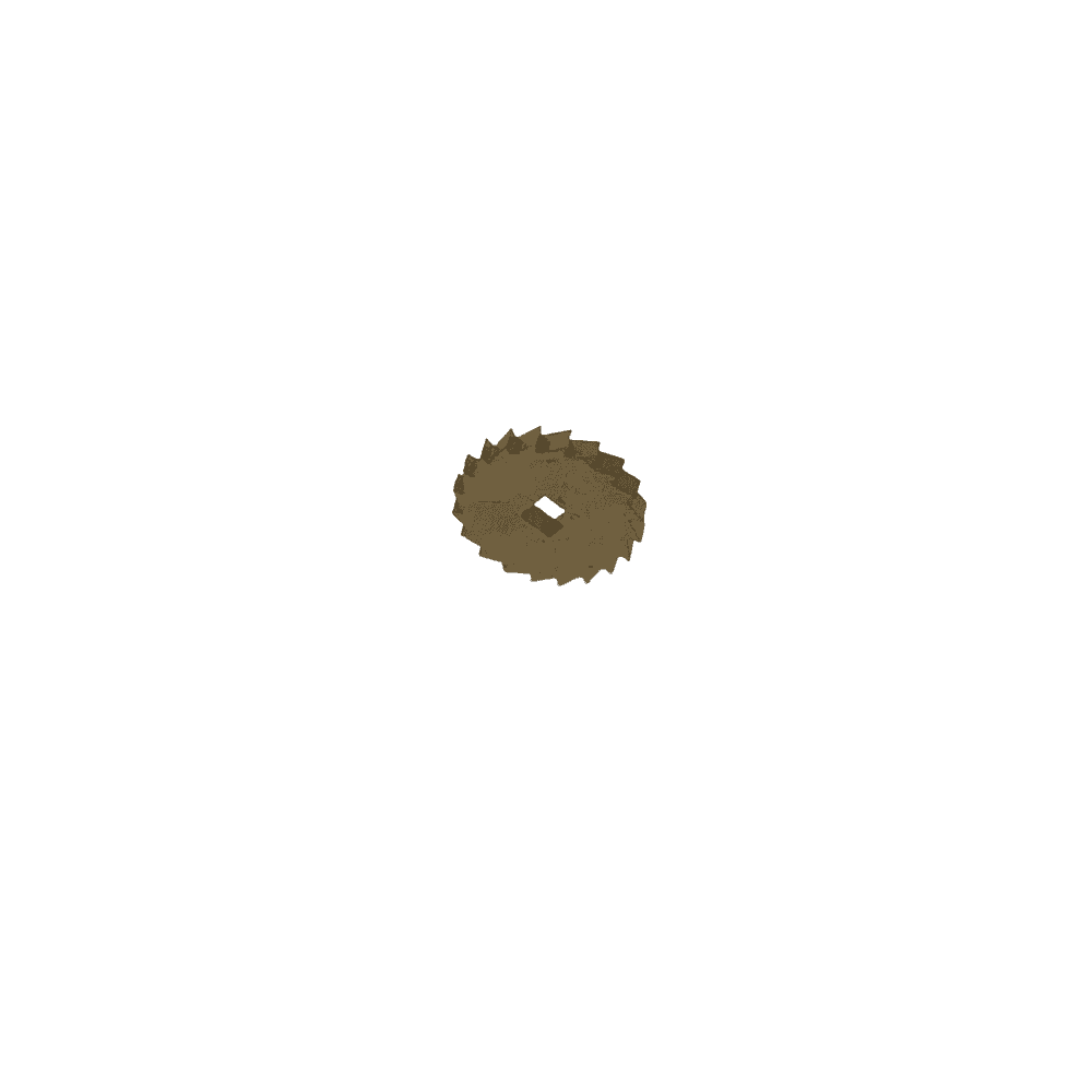Brass Ratchet Click Wheel for Clocks 15mm-17mm
