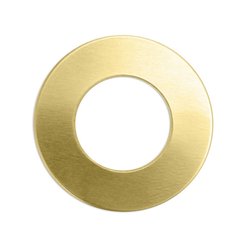 ImpressArt Premium Stamping Blanks - Brass 1" Washer