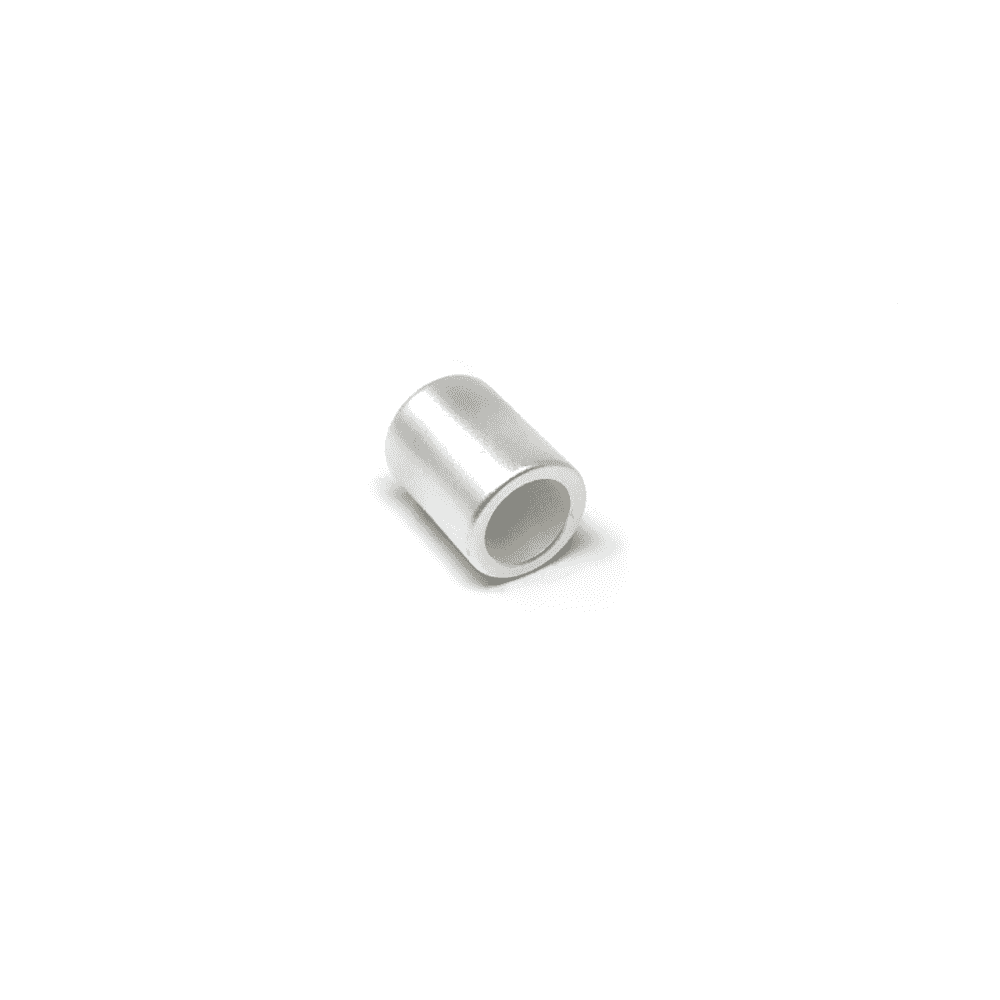 Magnetic Kumihimo Clasp – Acrylic Pearl White 6mm
