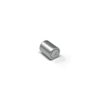 Magnetic Kumihimo Clasp – Acrylic Matte Silver 6mm