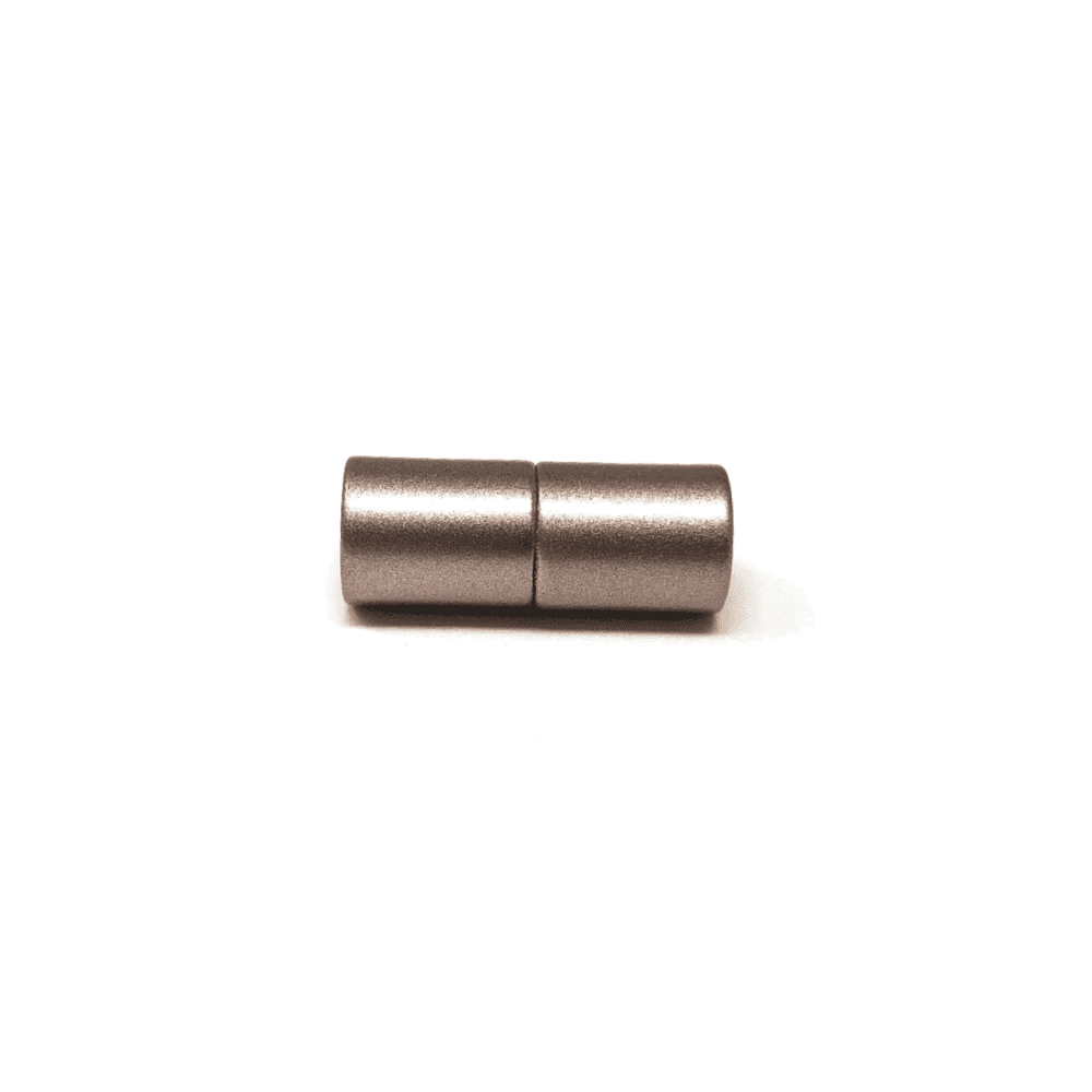 Magnetic Kumihimo Clasp – Acrylic Matte Copper 6mm
