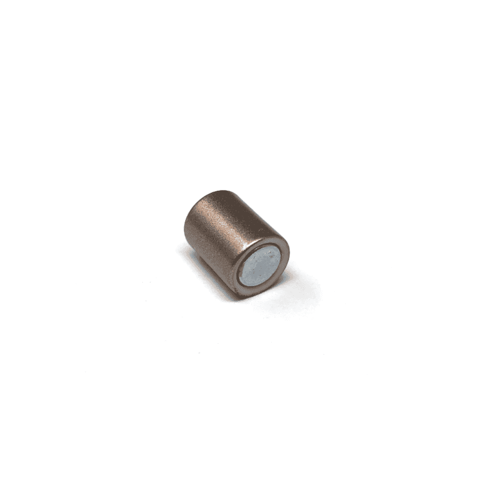 Magnetic Kumihimo Clasp – Acrylic Matte Copper 6mm