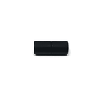 Magnetic Kumihimo Clasp – Acrylic Matte Black 6mm