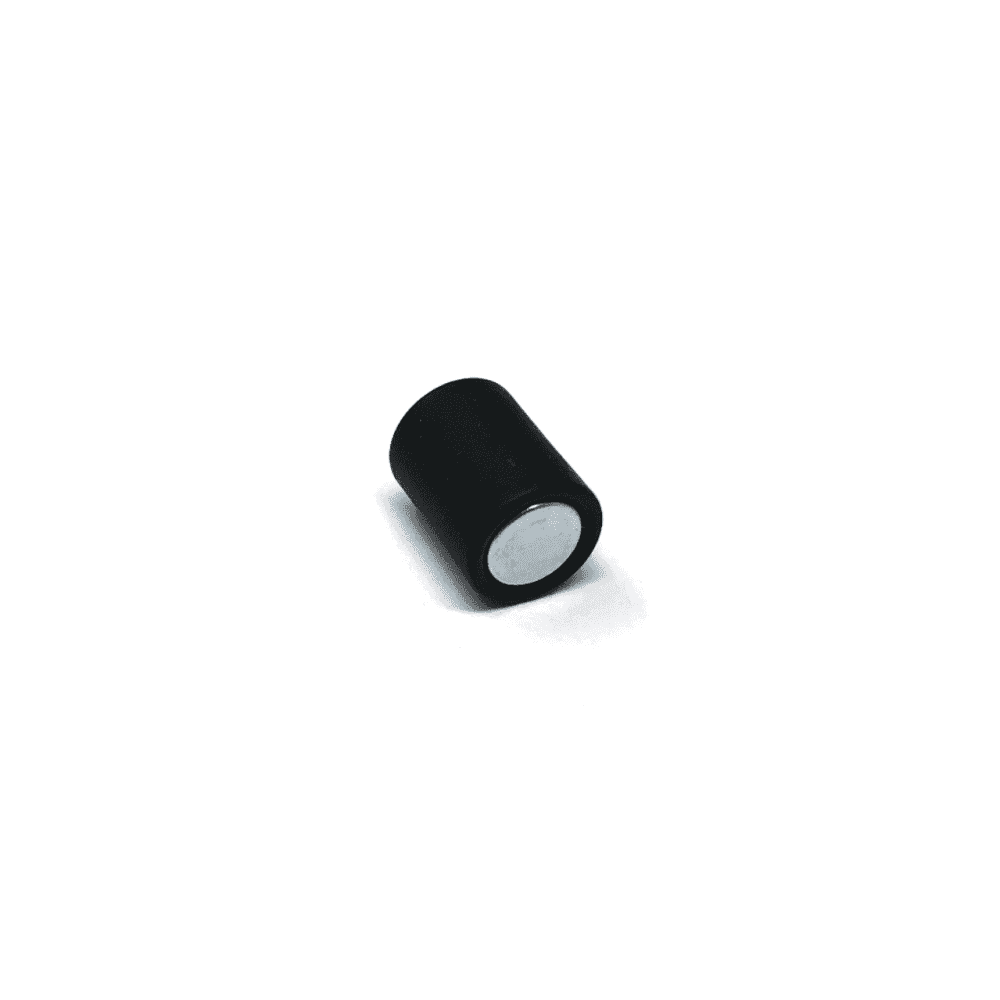 Magnetic Kumihimo Clasp – Acrylic Matte Black 6mm