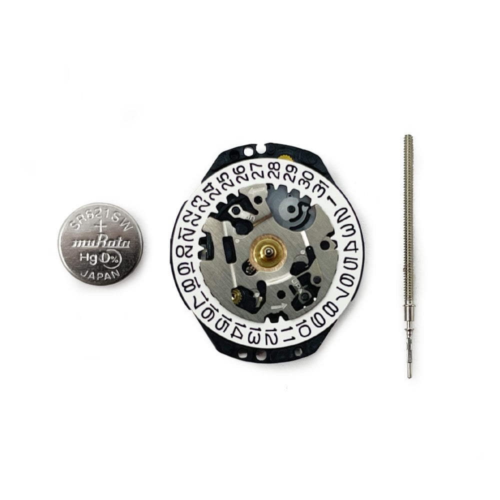 Hattori VX82 Quartz Watch Movement (Date at 3h)