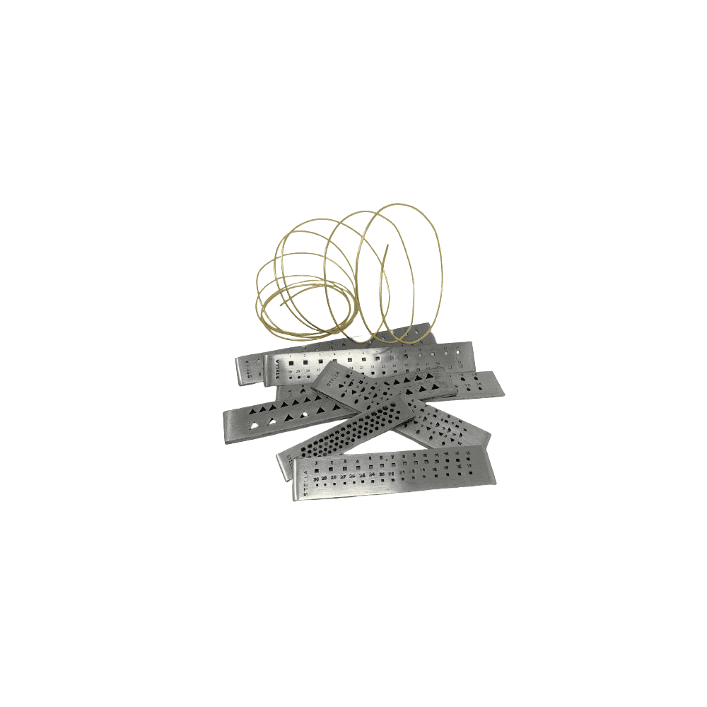 Small Square Draw Plate 30 Holes 1.6-4.3mm