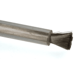 Steel Scratch Brush with Wood Handle