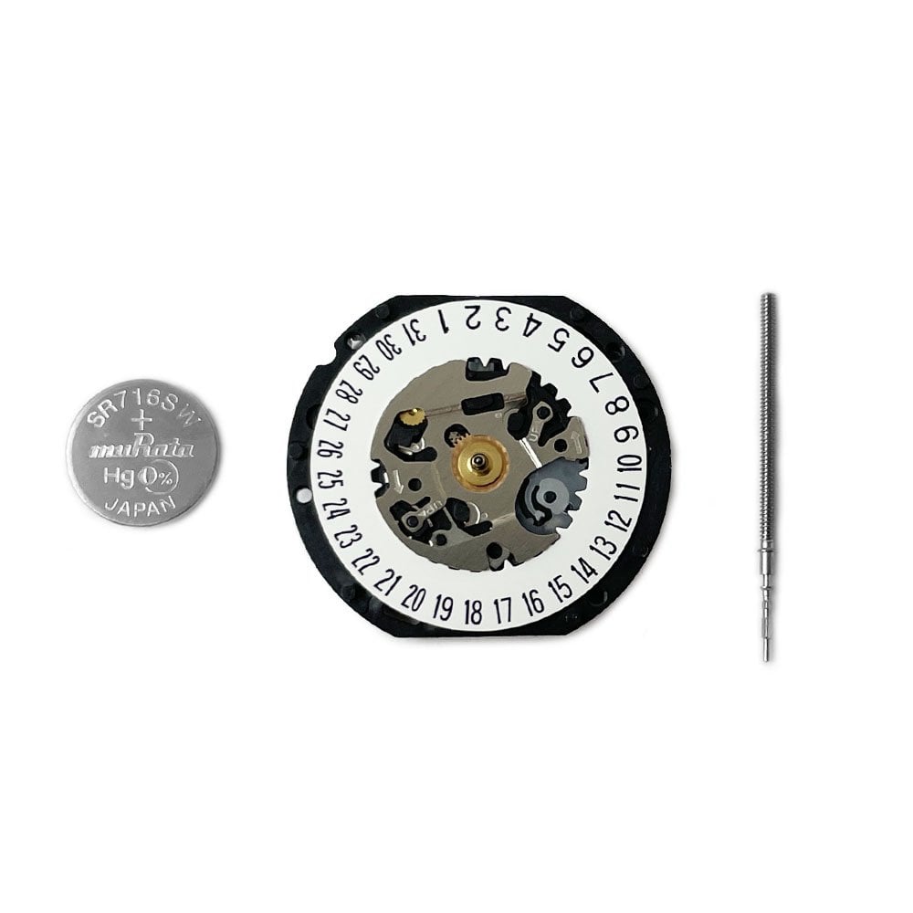 Hattori VX12 Quartz Watch Movement (Date at 6h)