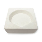 Square Ceramic Crucible Dish, 65mm