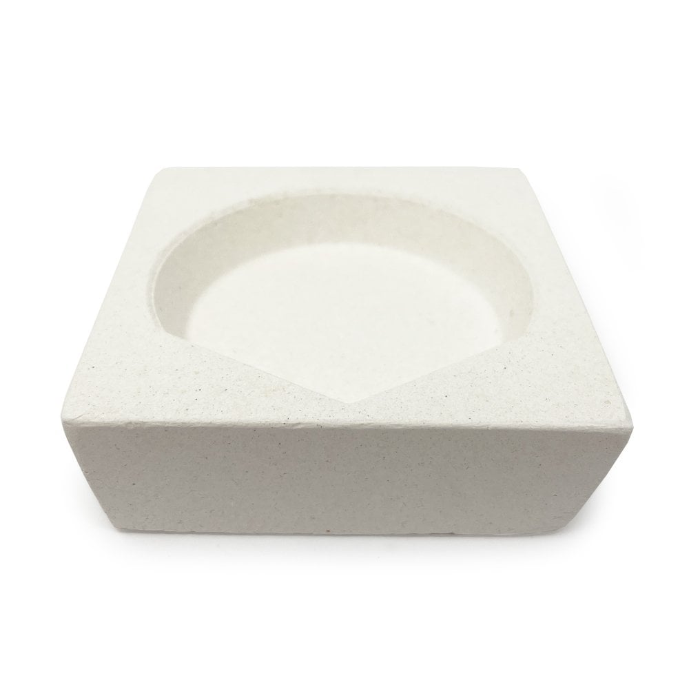 Square Ceramic Crucible Dish, 65mm