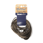 Beadsmith Rattail Satin Cord - Medium Brown