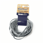 Beadsmith Rattail Satin Cord - Dark Grey