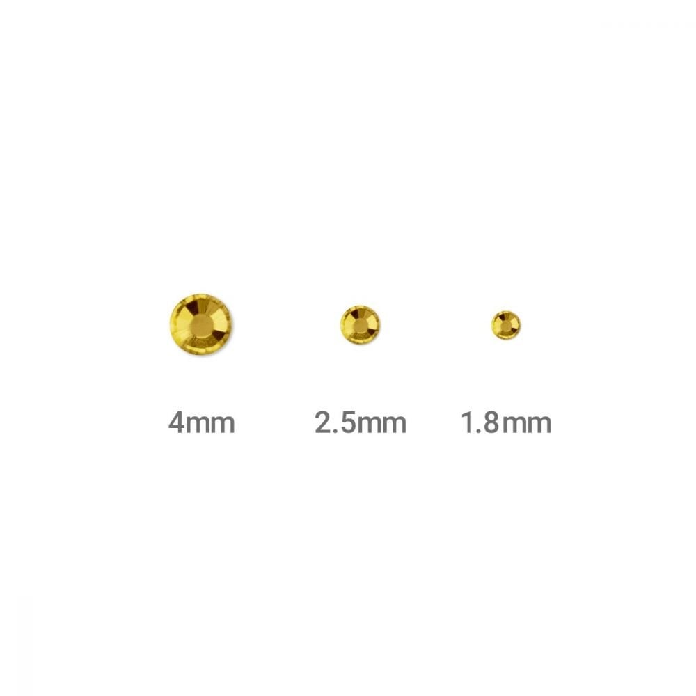 ImpressArt November Birthstone Crystals 144pc, Topaz