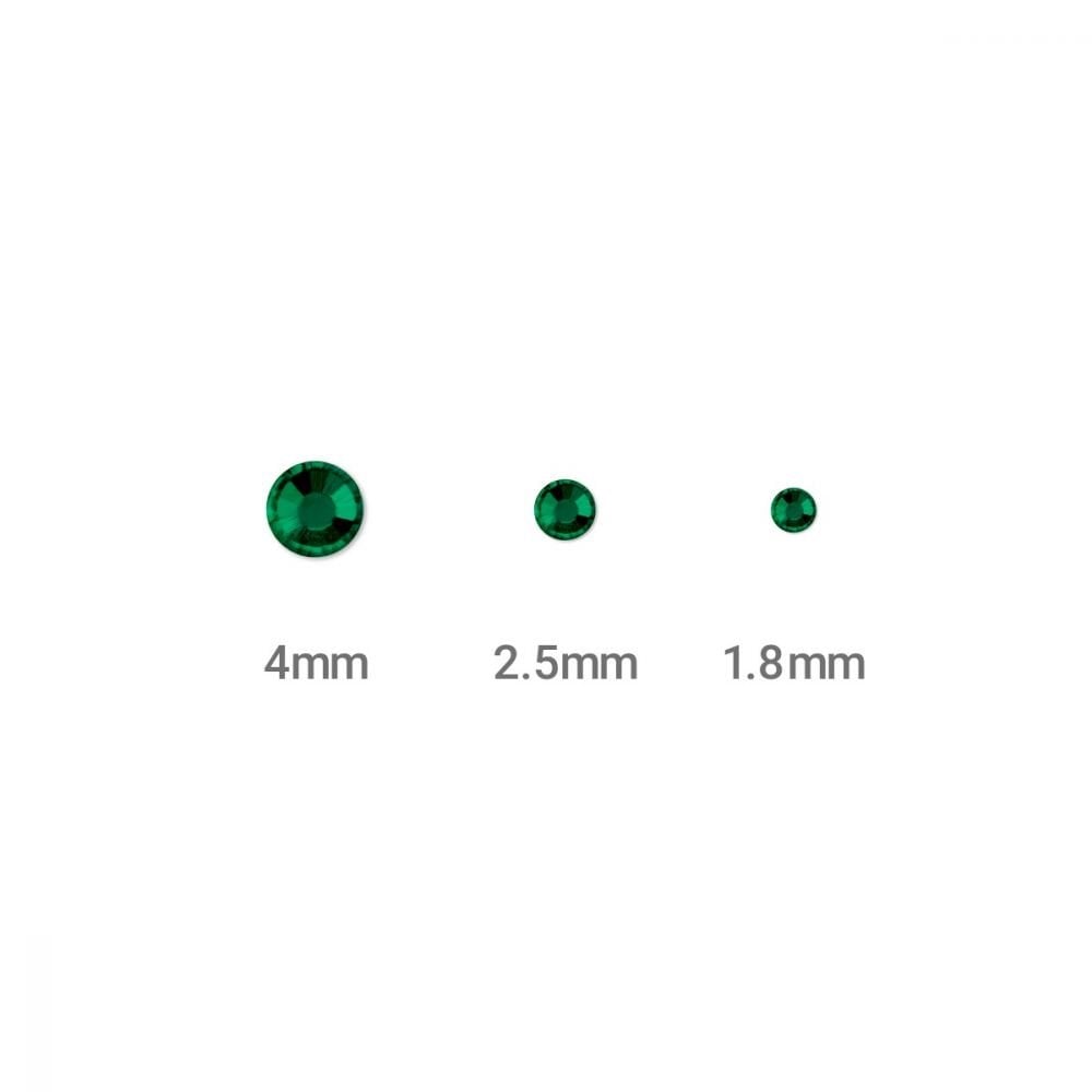 ImpressArt May Birthstone Crystals 144pc, Emerald