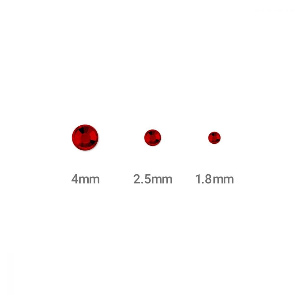 ImpressArt January Birthstone Crystals 144pc, Garnet