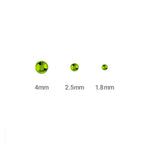 ImpressArt August Birthstone Crystals 144pc, Peridot