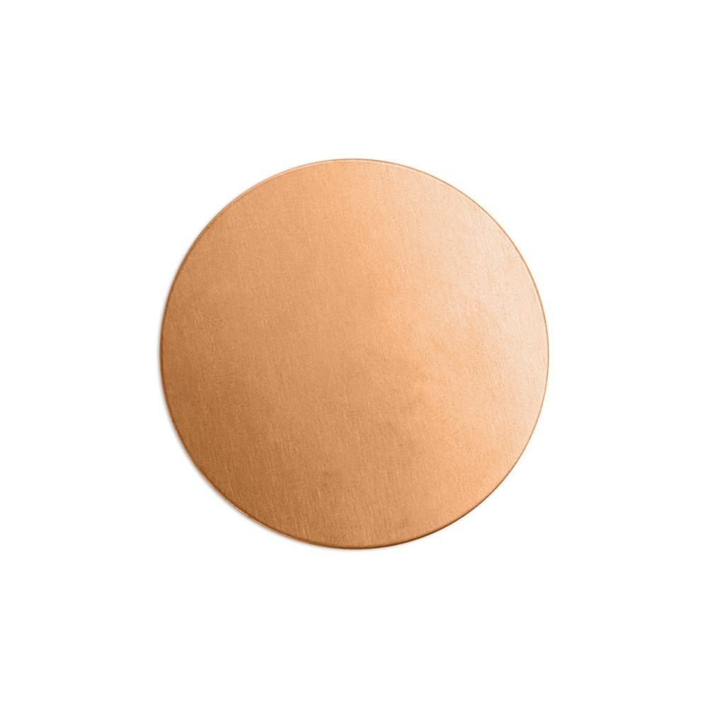 ImpressArt Premium Stamping Blanks - Copper 1" Circle