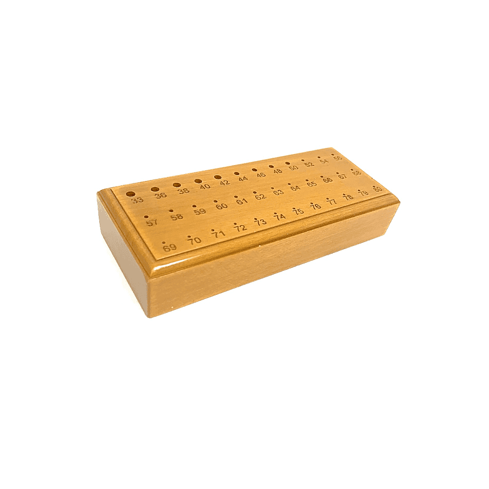 Wooden Drill Bit Stand