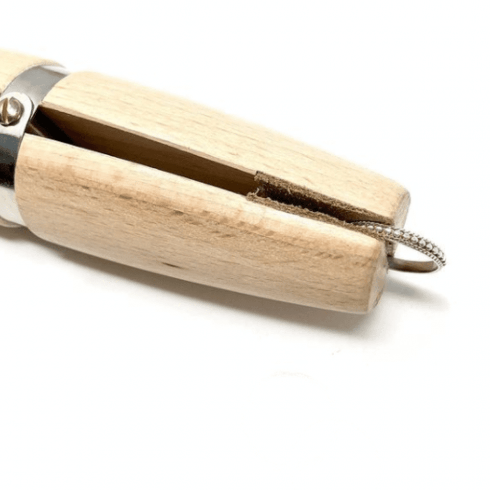 Wooden Wedge Ring Clamp for Jewellery