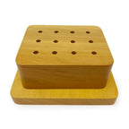 Wooden Rotary Mandrel Stand, 12 Holes