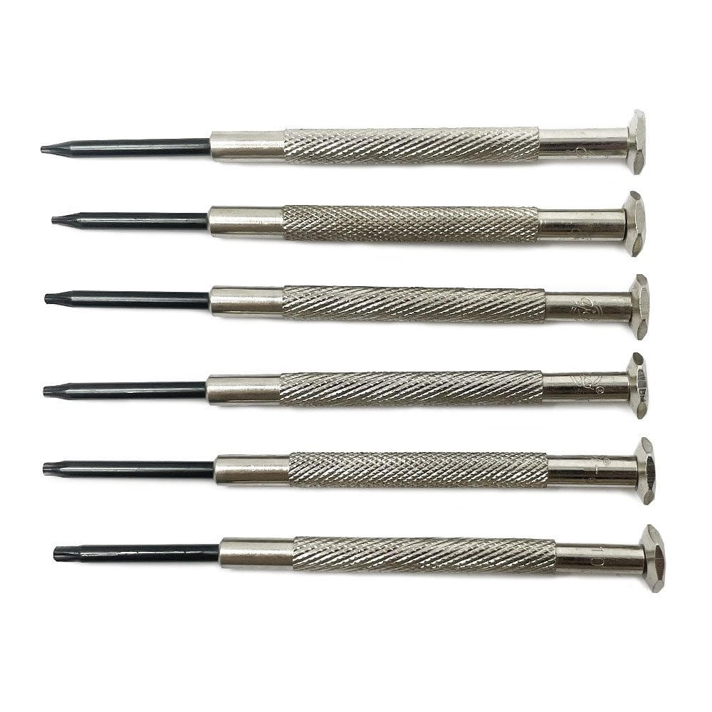 Watchmakers Torx Screwdriver Set of 6, T5 - T10