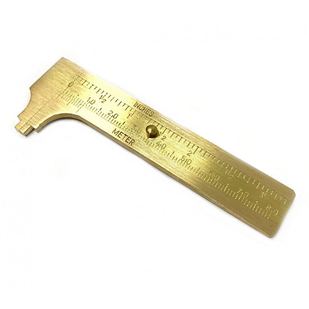 Sliding Brass Measuring Gauge