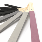 Set of 8 Flat Emery Sticks - Rough to Fine Grit