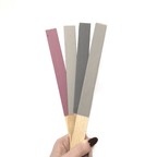Set of 8 Flat Emery Sticks - Rough to Fine Grit