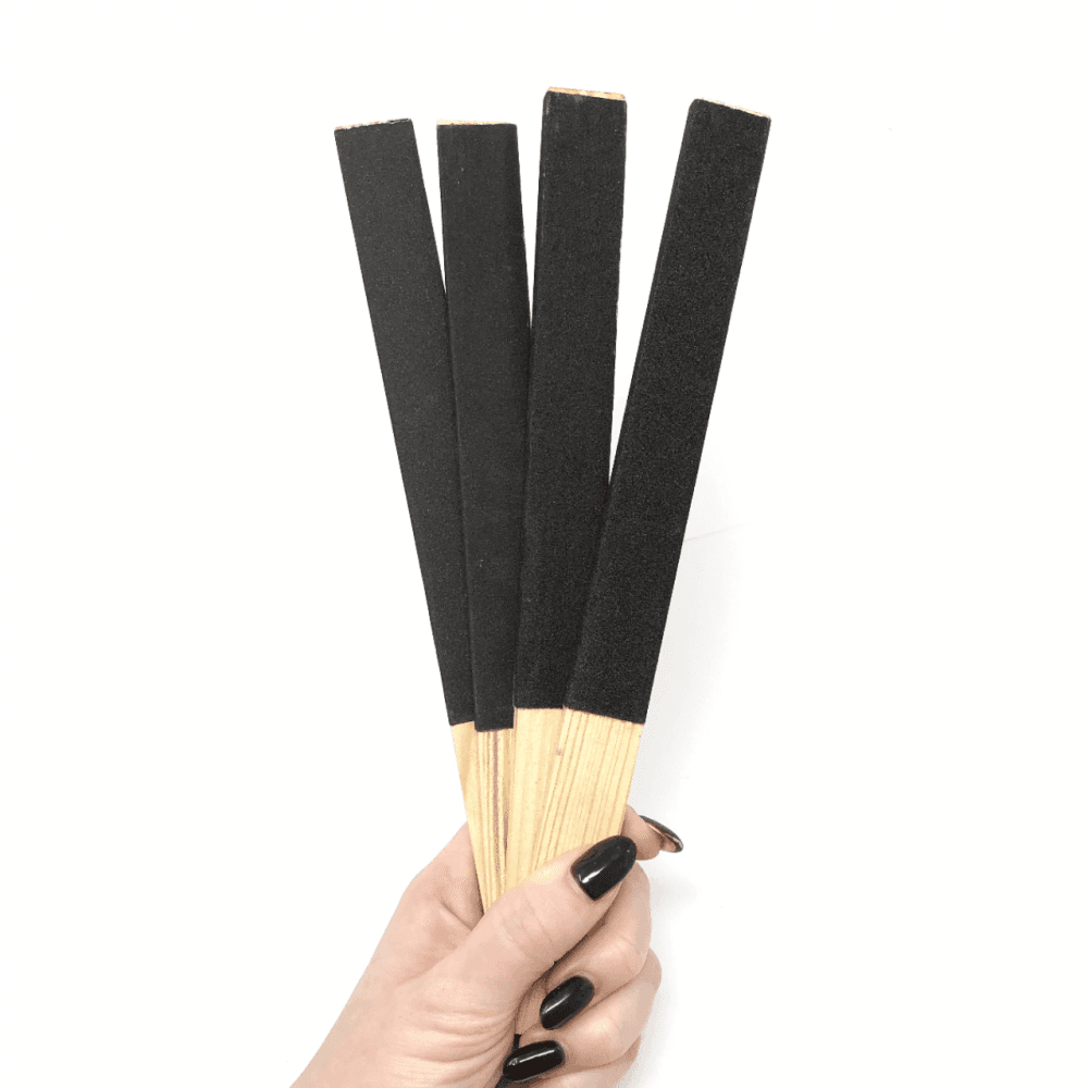 Set of 8 Flat Emery Sticks - Rough to Fine Grit