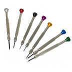 Mini Screwdrivers with Reversible Blades Set of 7