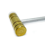 Lightweight Hammer with Brass & Plastic Heads