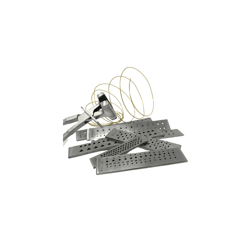 Large Square Draw Plate 30 Holes 1.6-4.3mm