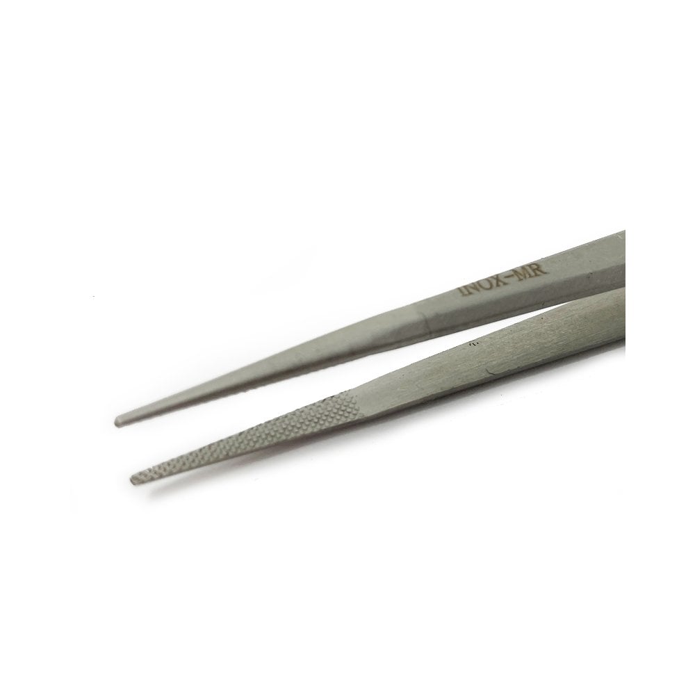 Inox Side Locking Tweezers - Medium Tip