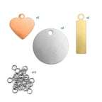 ImpressArt Mini Mixed Metal Blank Assortment