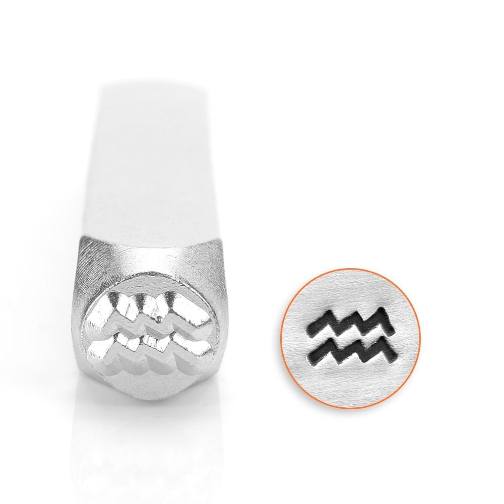 ImpressArt Aquarius Design Stamp, 6mm