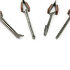 Heat-Insulated Reverse-Action Soldering Tweezers Set of 4