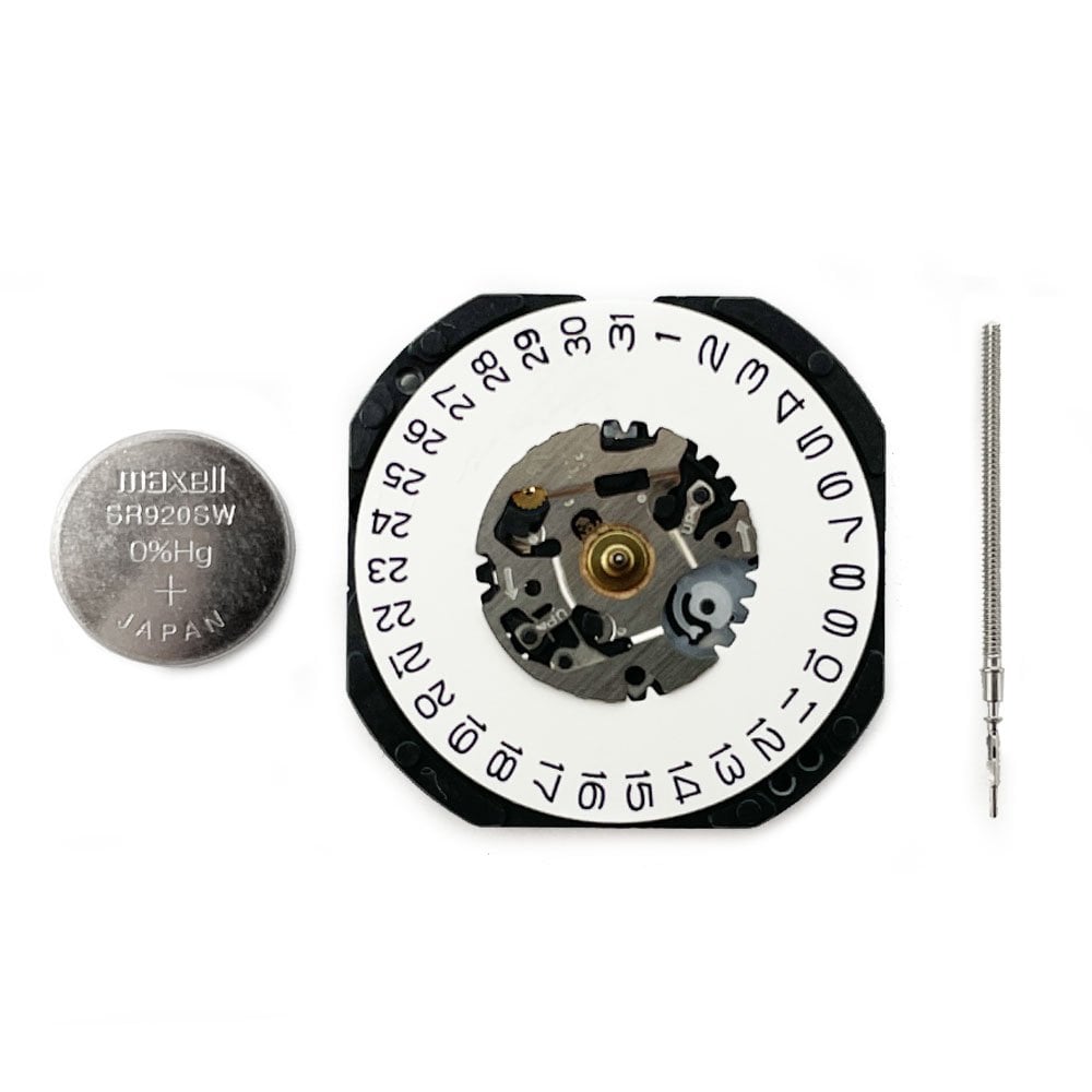 Hattori VX32 Quartz Watch Movement (Date at 3h)