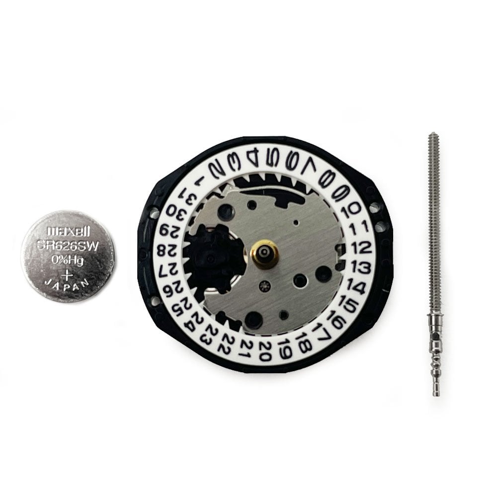 Hattori PC22 Quartz Watch Movement (Date at 3h)