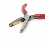 Flat Nose Pliers with Brass Jaws
