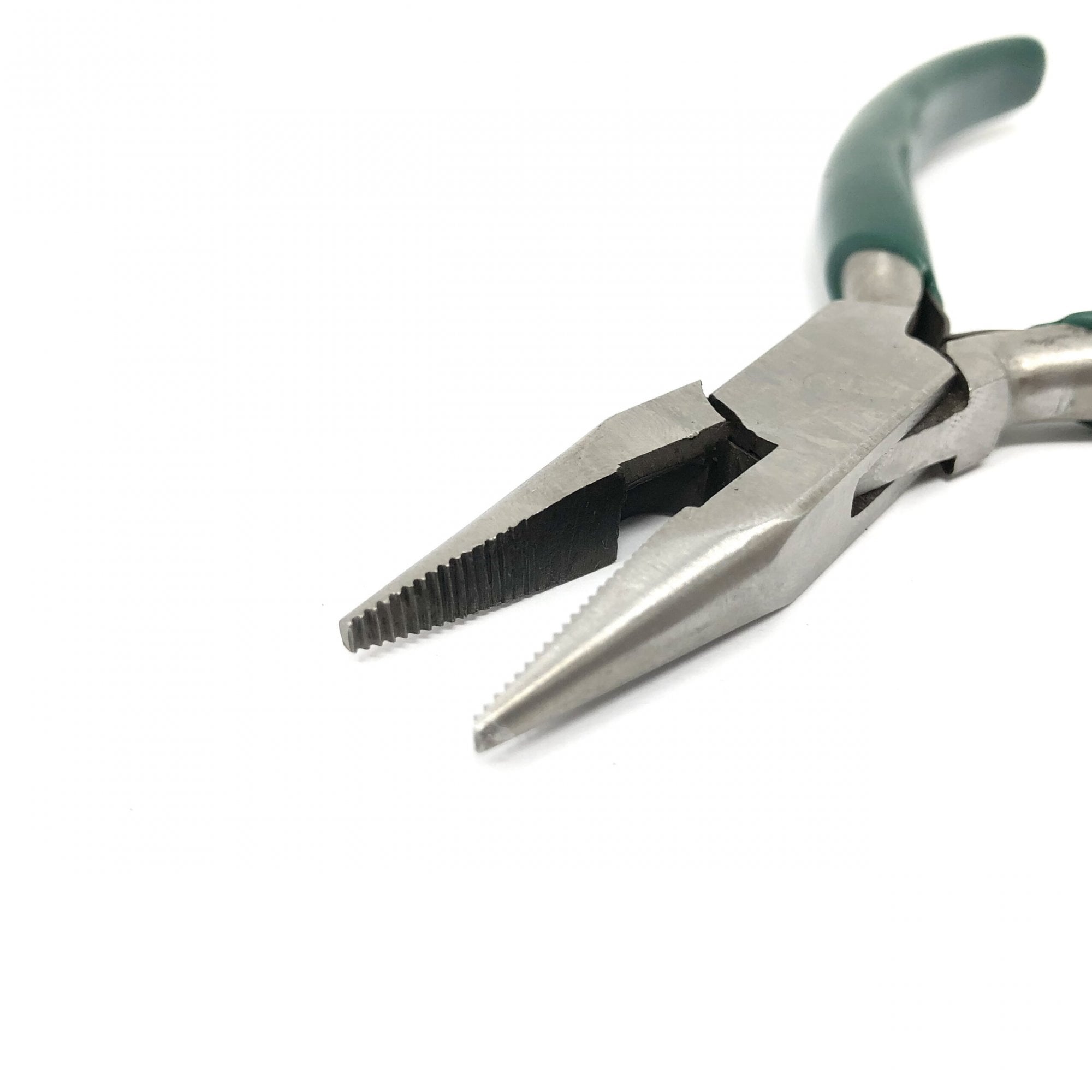 Chain Nose Pliers with Serrated Jaws