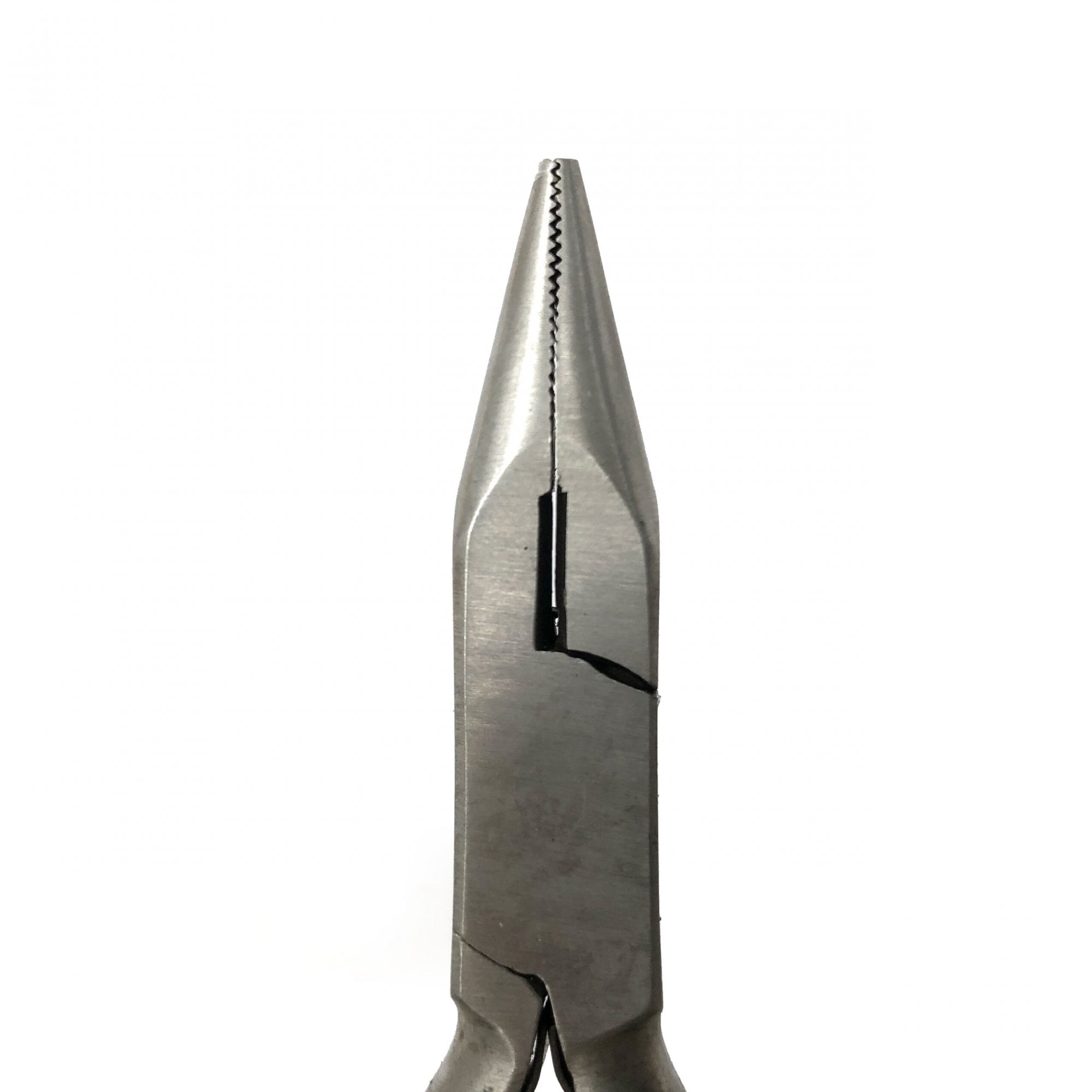 Chain Nose Pliers with Serrated Jaws