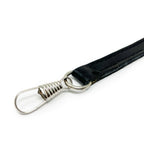 Leather Pocket Watch Albert - Black - Stainless Steel