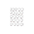 Cartier Glass 9.4 x 16 mm Rectangle Domed