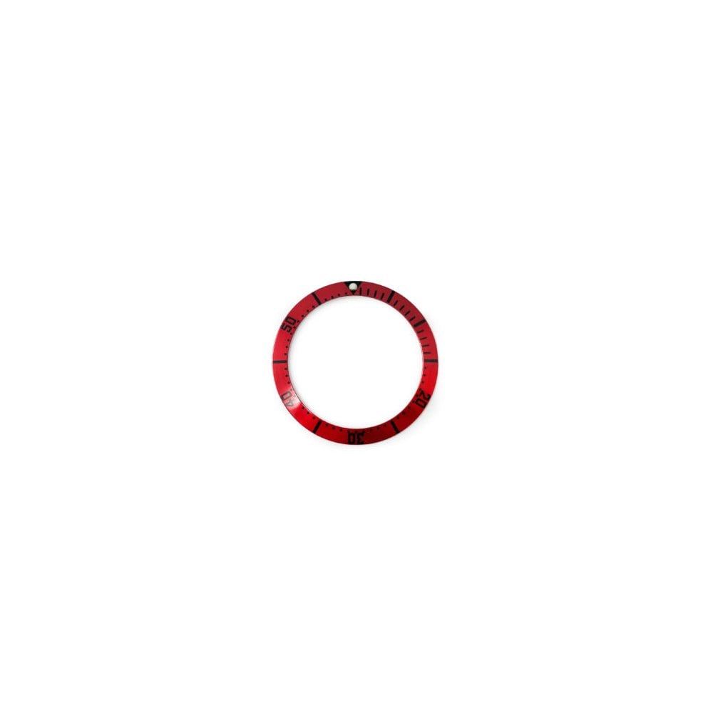 Watch Bezel Insert for Omega 082SU1360 – Red & Black