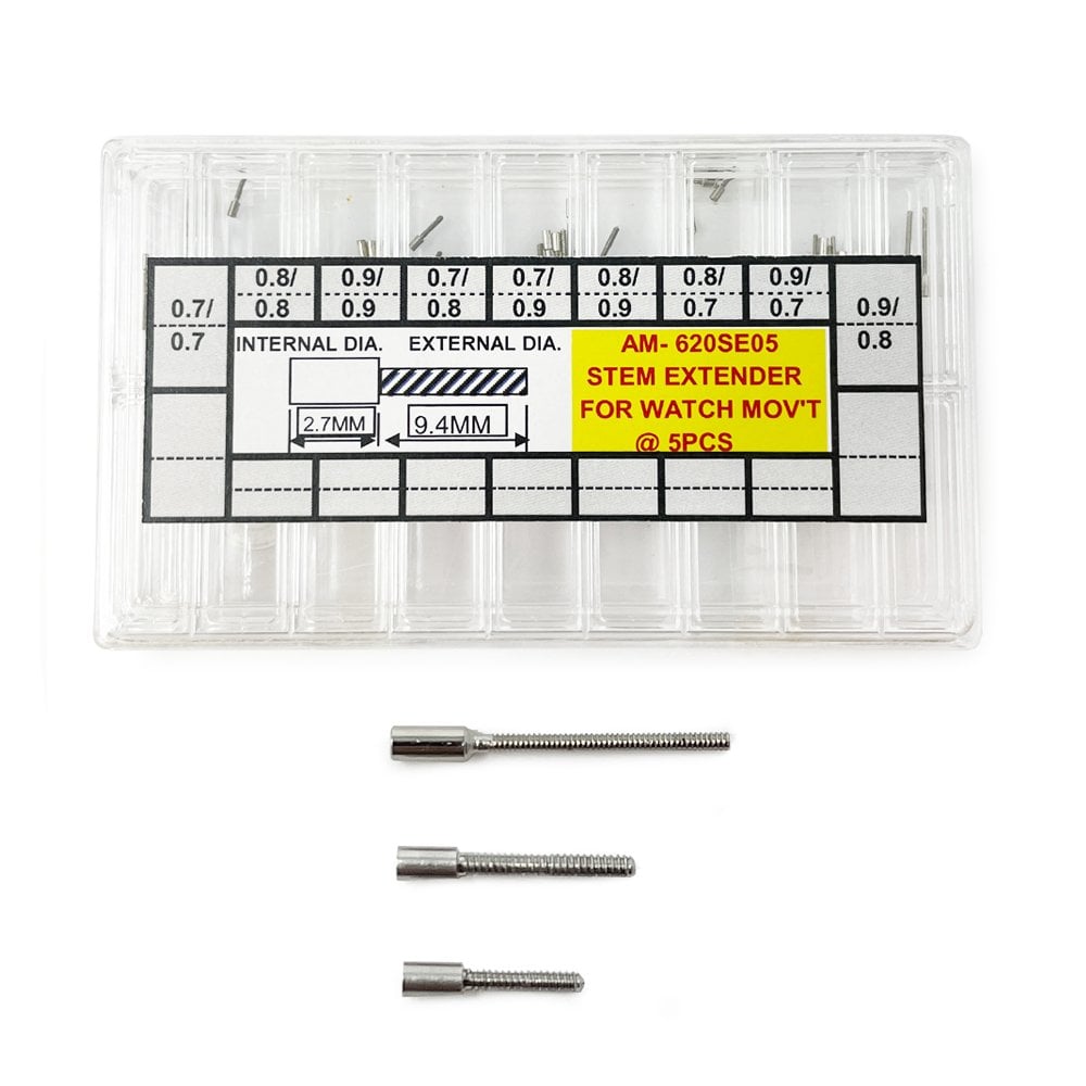 Watch Stem Extender Set 45pcs (Tap 0.7, 0.8, 0.9)