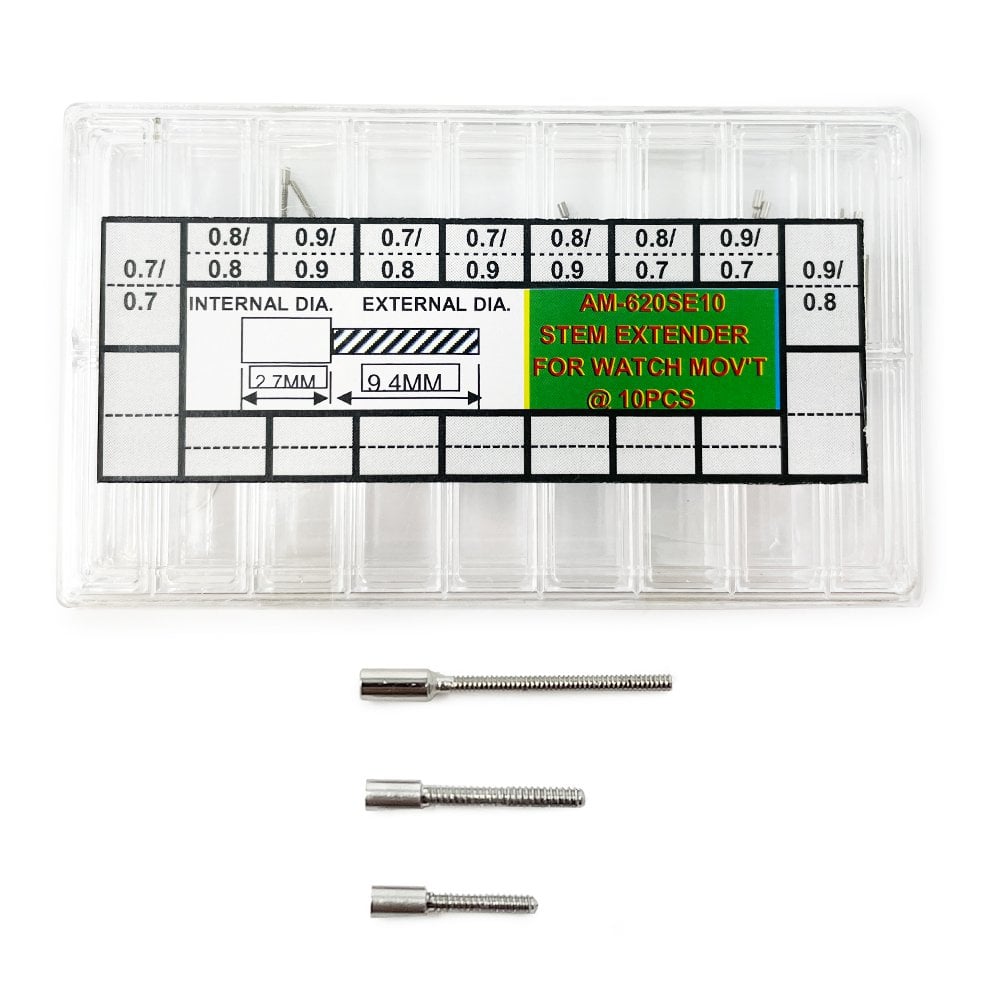 Watch Stem Extender Set 90pcs (Tap 0.7, 0.8, 0.9)