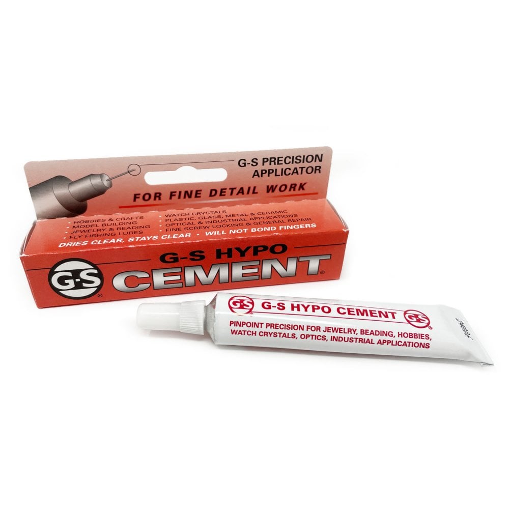 GS Hypo Cement Clear Adhesive