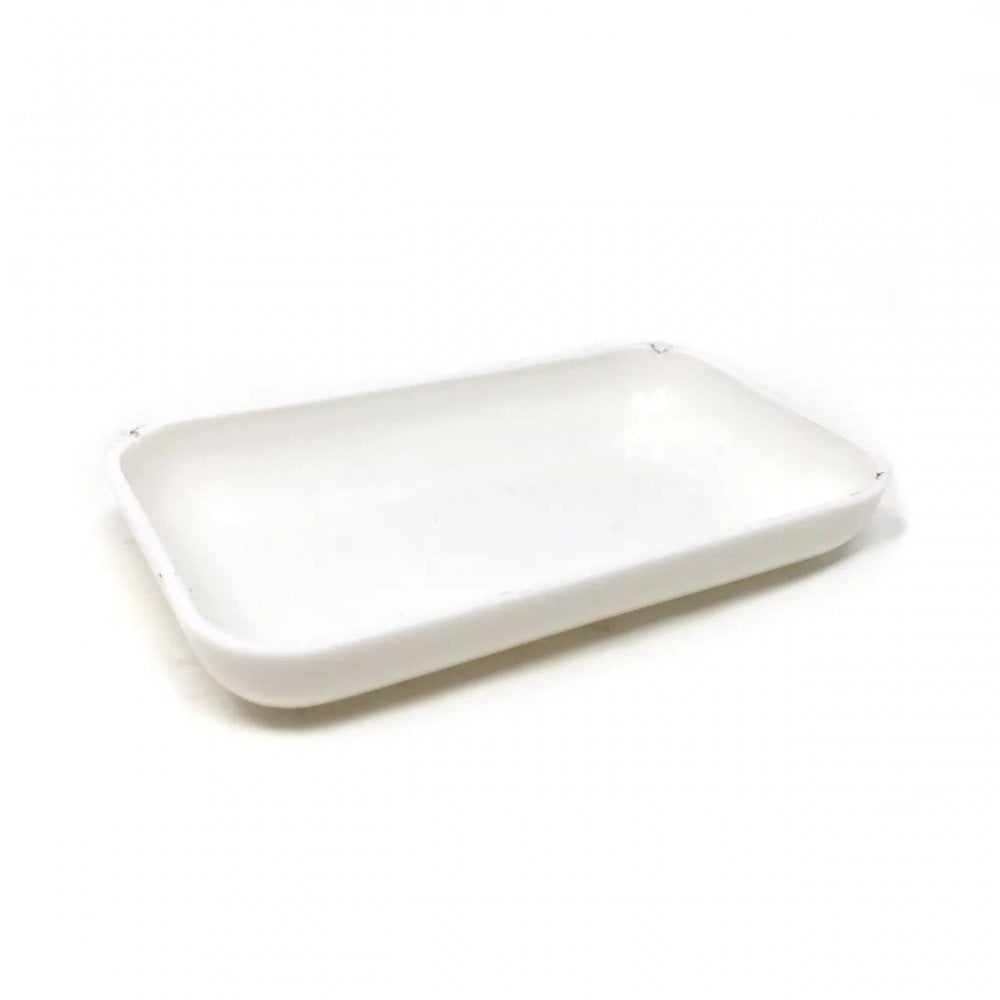 Plastic Bead Tray - White